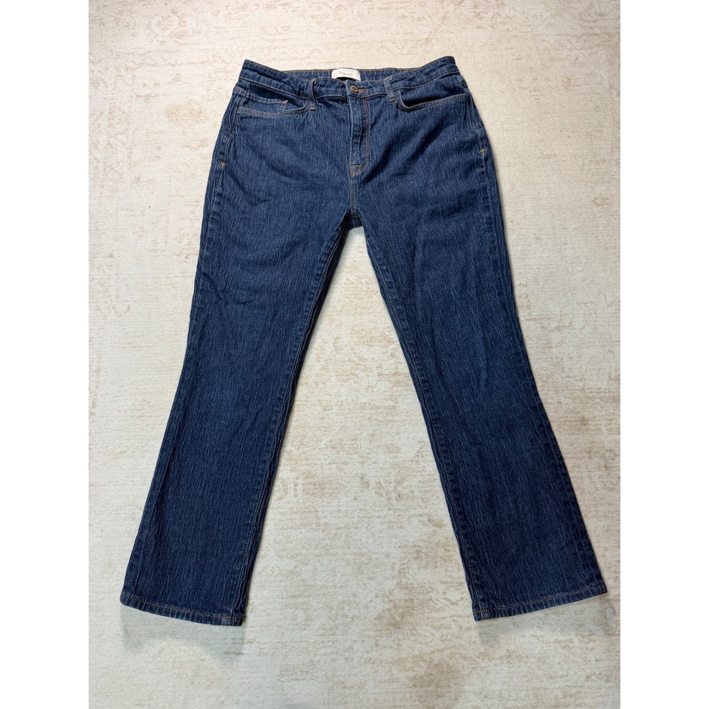 Triarchy Sustainable Denim Dark Wash Plastic Free Stretch Jeans Size 32